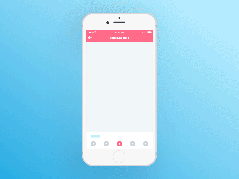 Cinema booking chatbot demo
